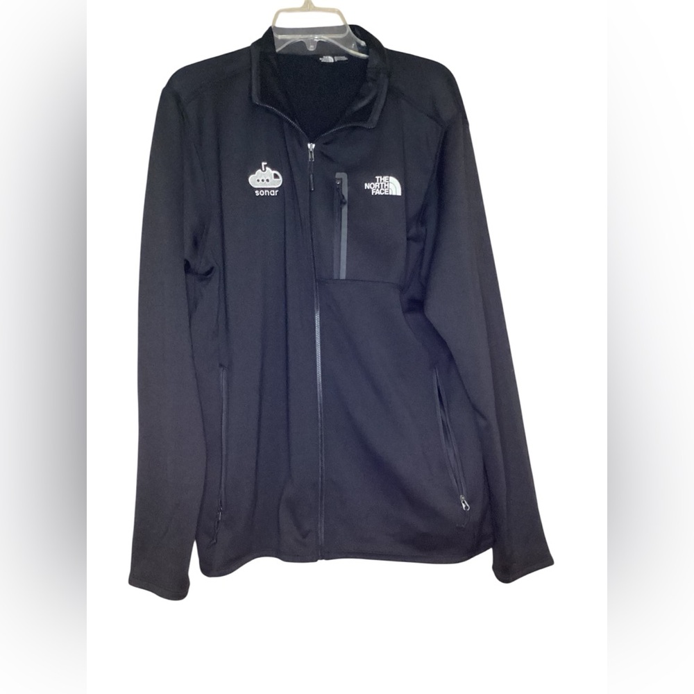 The North Face Black Zip Up Sweater